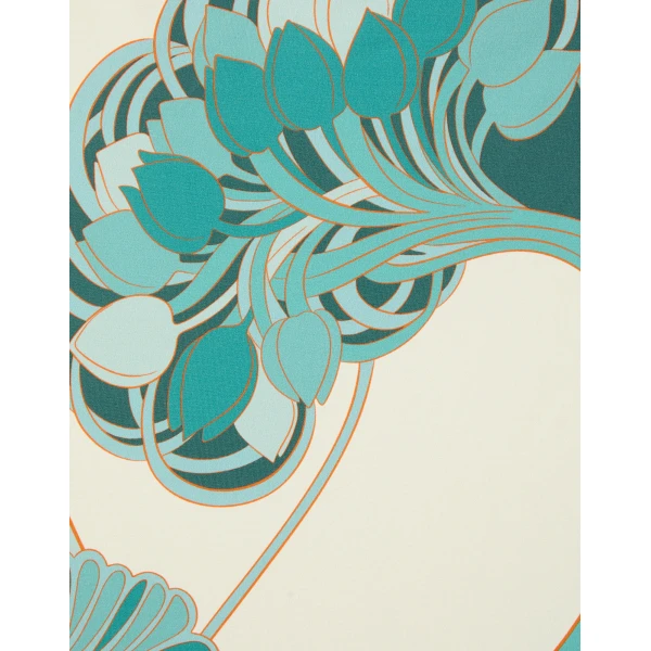 La DoubleJ Goddess Suit in Blooming Tulip Placée Mint, view 6