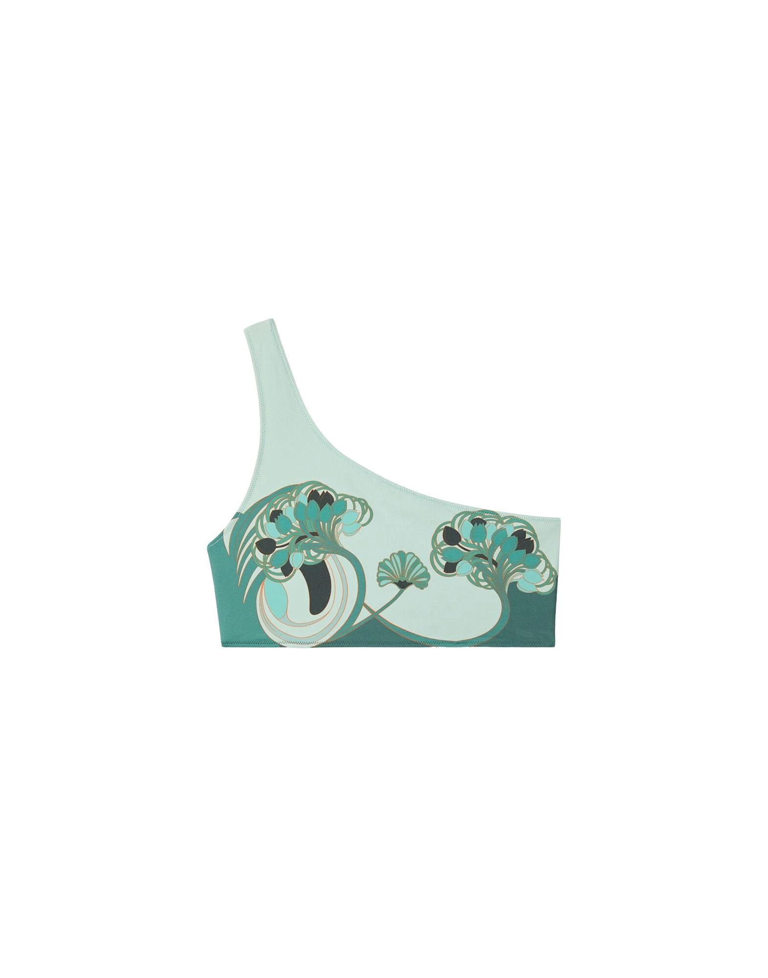 Goddess Top in Blooming Tulip Placée Mint