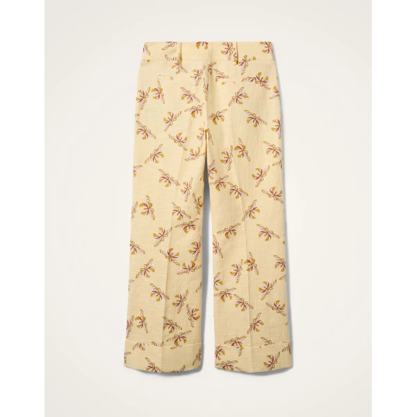 La DoubleJ Hendrix Pants in Farfalla Buttercream, view 5