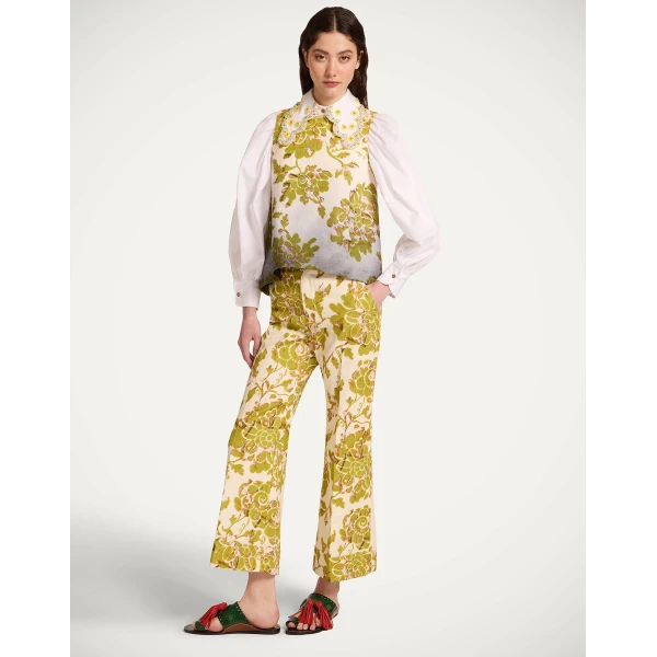La DoubleJ Hendrix Pants in Oasis Green, view 2