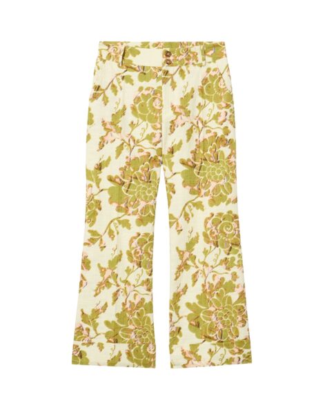 La DoubleJ Hendrix Pants in Oasis Green - Pants - Milanese Maximalist Fashion at Luxury Shoes 