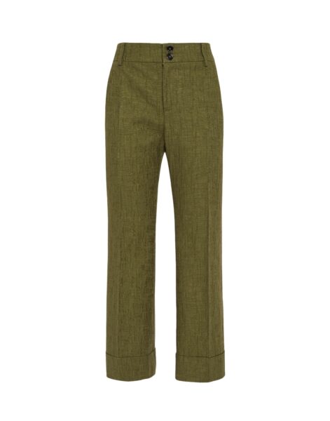 La DoubleJ Hendrix Pants in Solid Camouflage - Pants - Milanese Maximalist Fashion at Luxury Shoes 