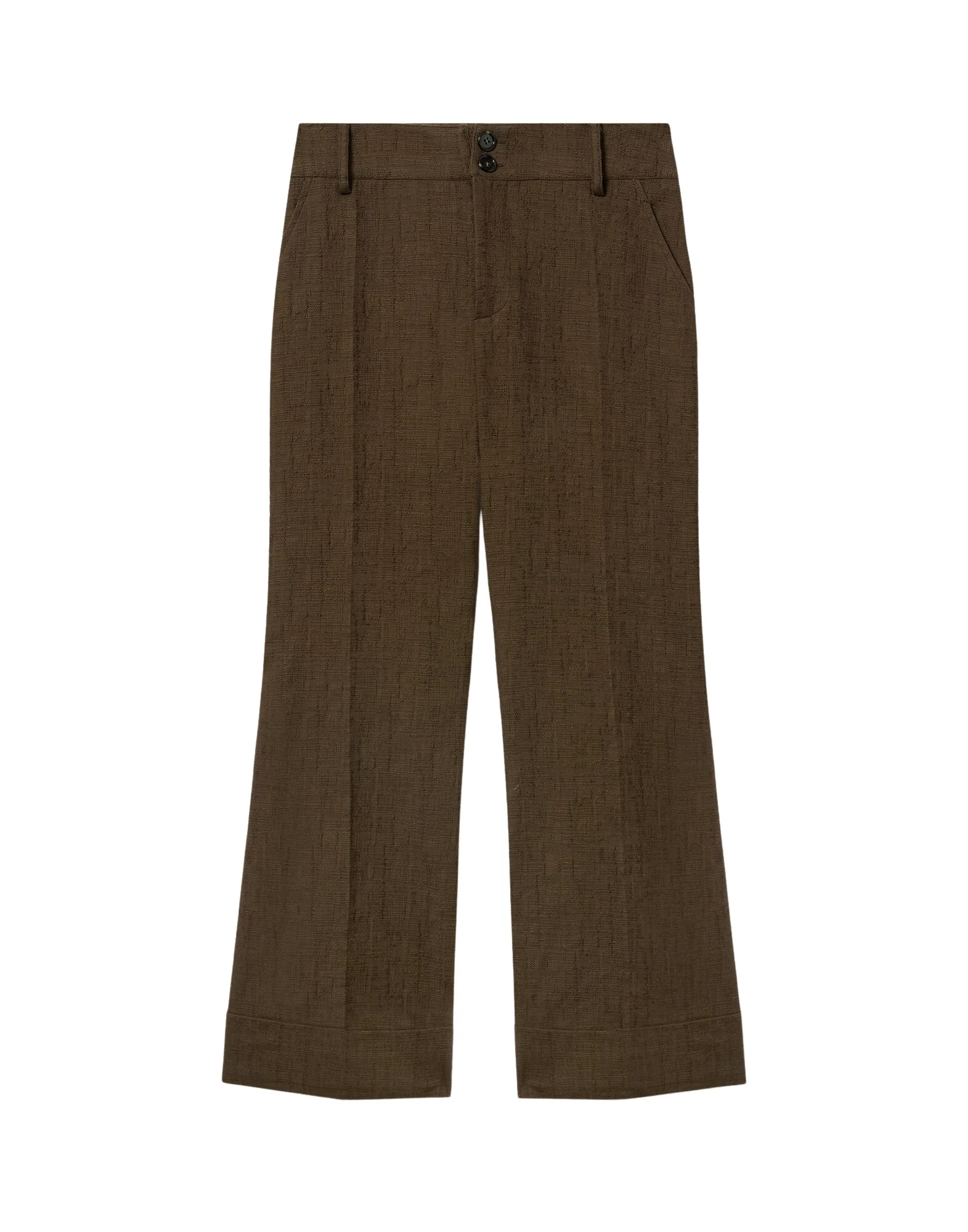 La DoubleJ Hendrix Pants in Solid Chocolate