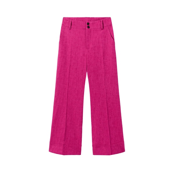 La DoubleJ Hendrix Pants in Solid Pink - Pants - Milanese Maximalist Fashion at Luxury Shoes 