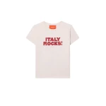 La DoubleJ High Tee Shirt in Solid Ecru
