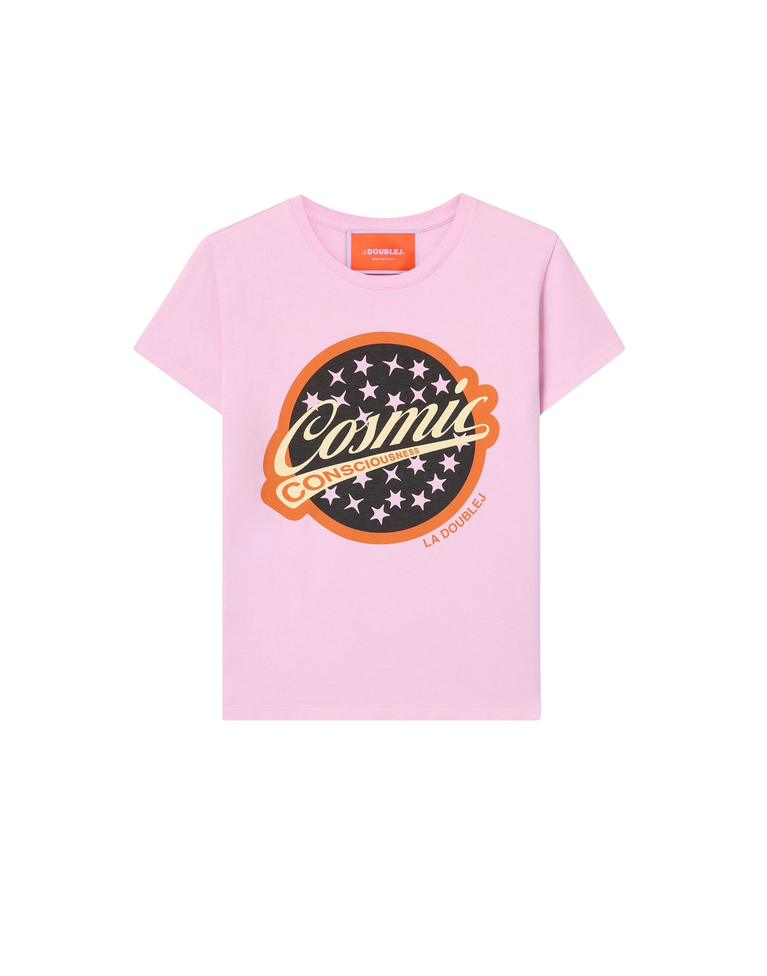 La DoubleJ High Tee Shirt in Solid Lilac