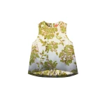 La DoubleJ La Scala Top in Oasis Ombré Placée Green & Black