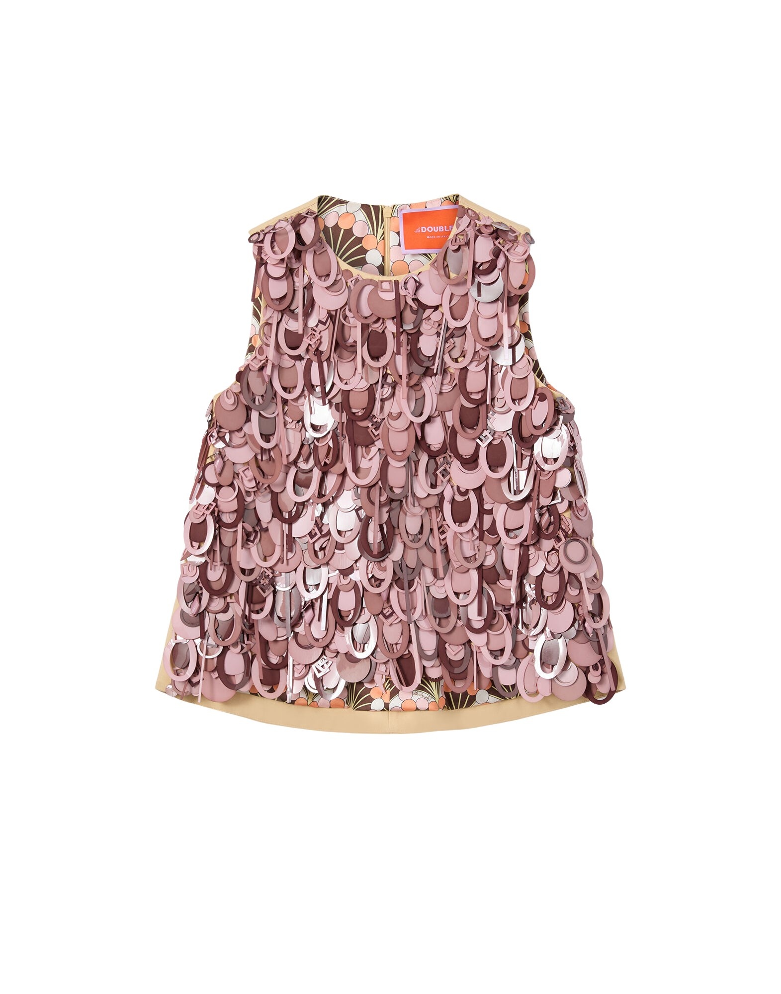 La DoubleJ La Scala Top in Solid Light Beige