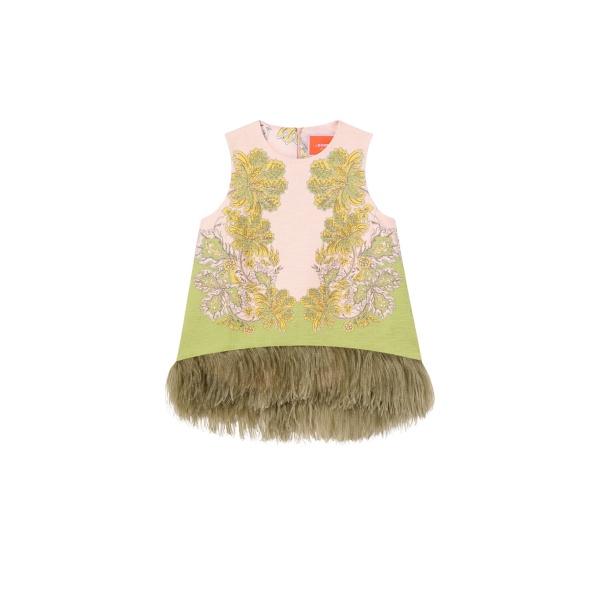La DoubleJ La Scala Top in Swathe Pink - Tops - Milanese Maximalist Fashion at Luxury Shoes 