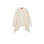 La-DoubleJ-Lacey-Foulard-Shirt-in-Solid-Ecru98516_nobg La DoubleJ Lacey Foulard Shirt in Solid Ecru