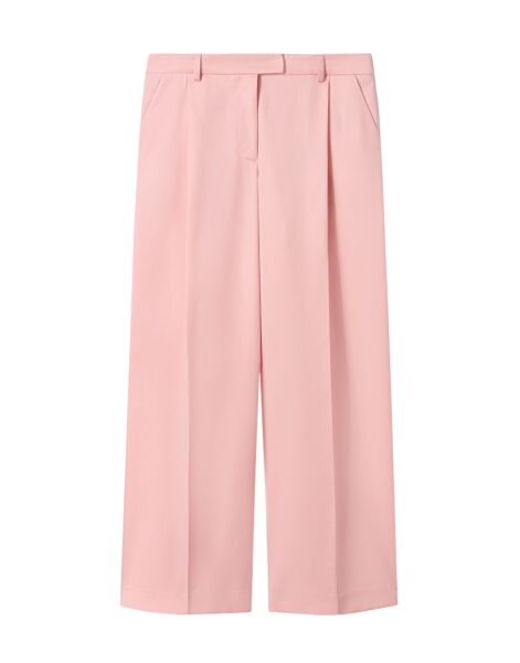 La DoubleJ Loose Pants in Solid Pink - Pants - Milanese Maximalist Fashion at Luxury Shoes 