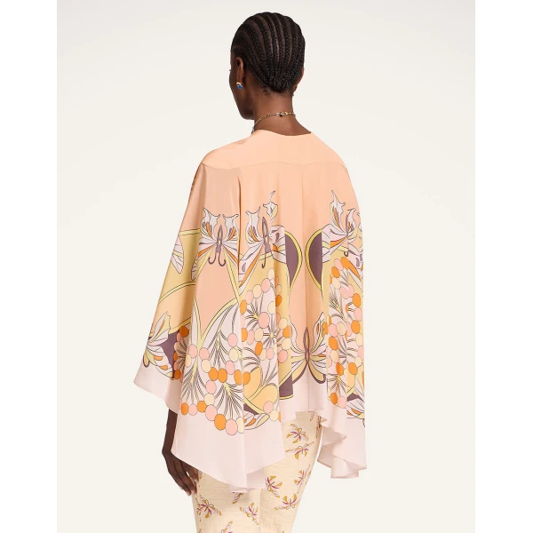 La DoubleJ Magic Top in Florette Placée Pale Pink, view 3