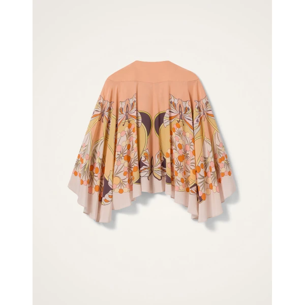 La DoubleJ Magic Top in Florette Placée Pale Pink, view 5