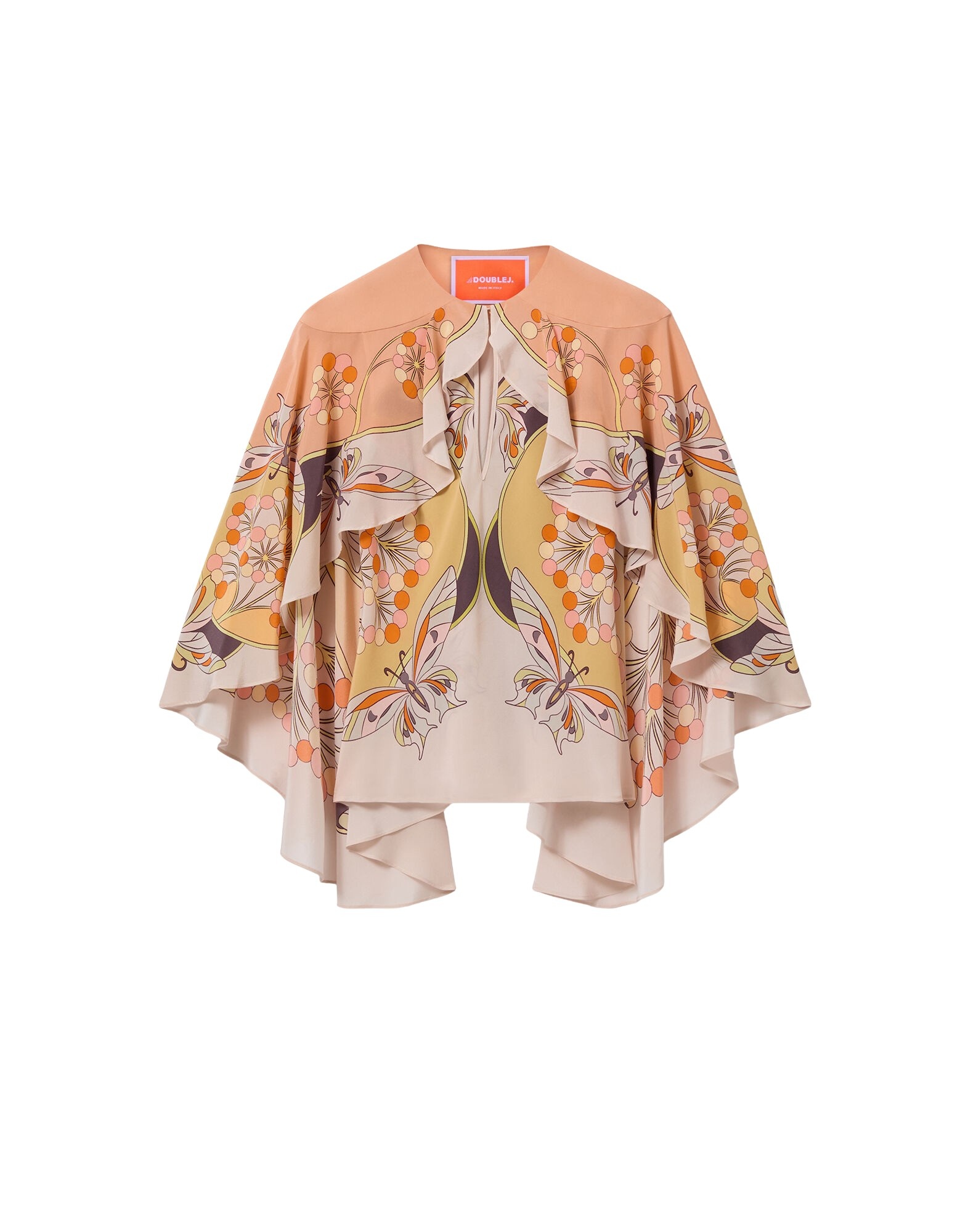 La DoubleJ Magic Top in Florette Placée Pale Pink