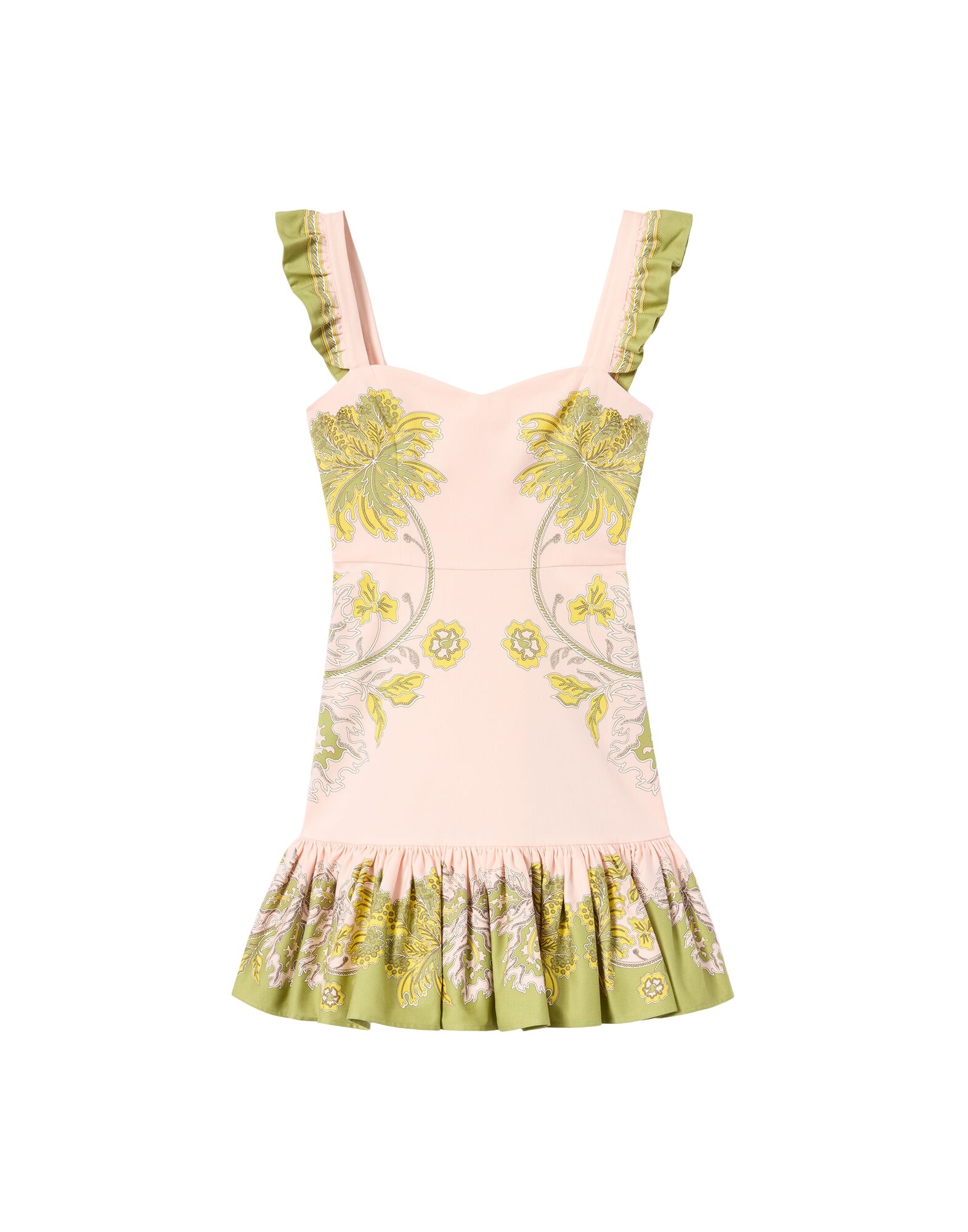 La DoubleJ Mini Gingerbread Dress in Swathe Placée Pink - Dresses - Milanese Maximalist Fashion at Luxury Shoes 