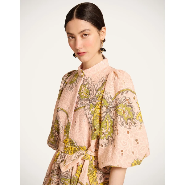 La DoubleJ Mini Portofino Dress in Swathe Pink, view 4