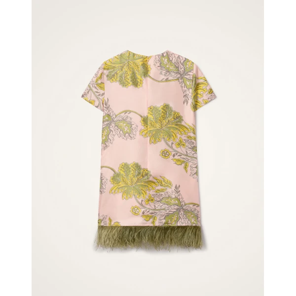 La DoubleJ Mini Swing Dress in Swathe Pink, view 6