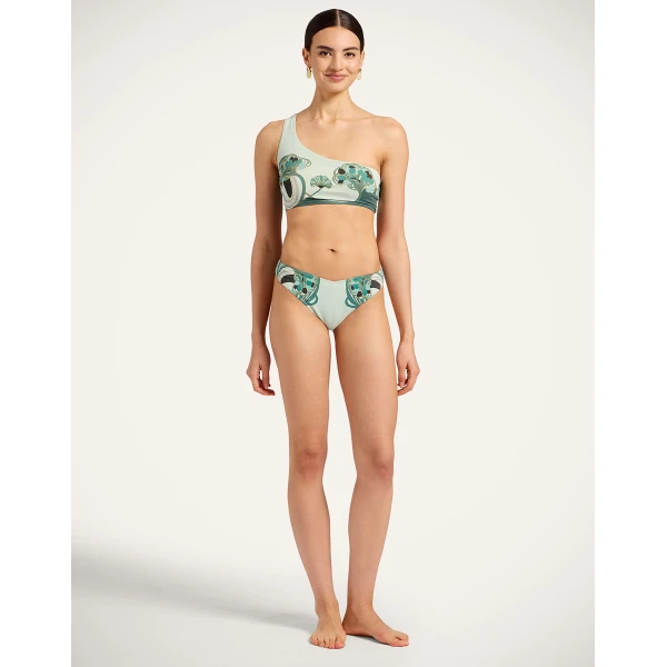 La DoubleJ Mirage Bottom in Blooming Tulip Placée Mint, view 2