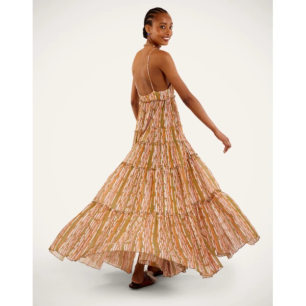 La DoubleJ Nymph Dress in Smarties Orange, view 5