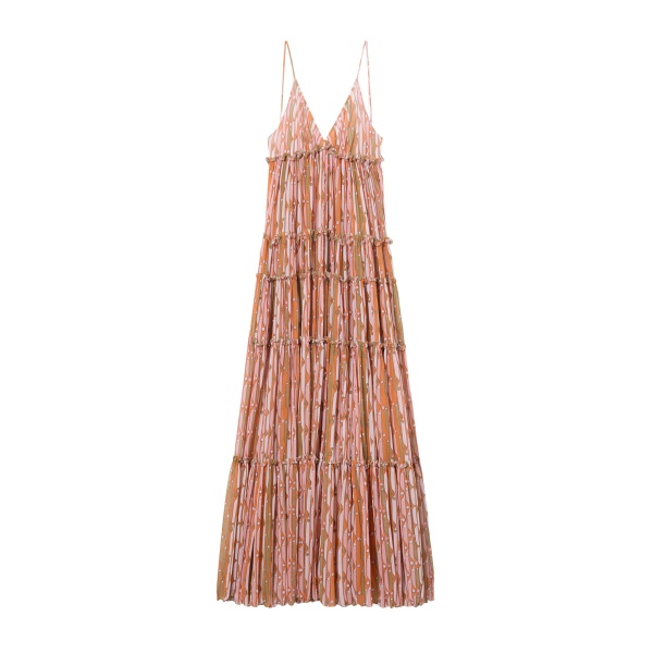 La DoubleJ Nymph Dress in Smarties Orange - Dresses - Milanese Maximalist Fashion at Luxury Shoes 