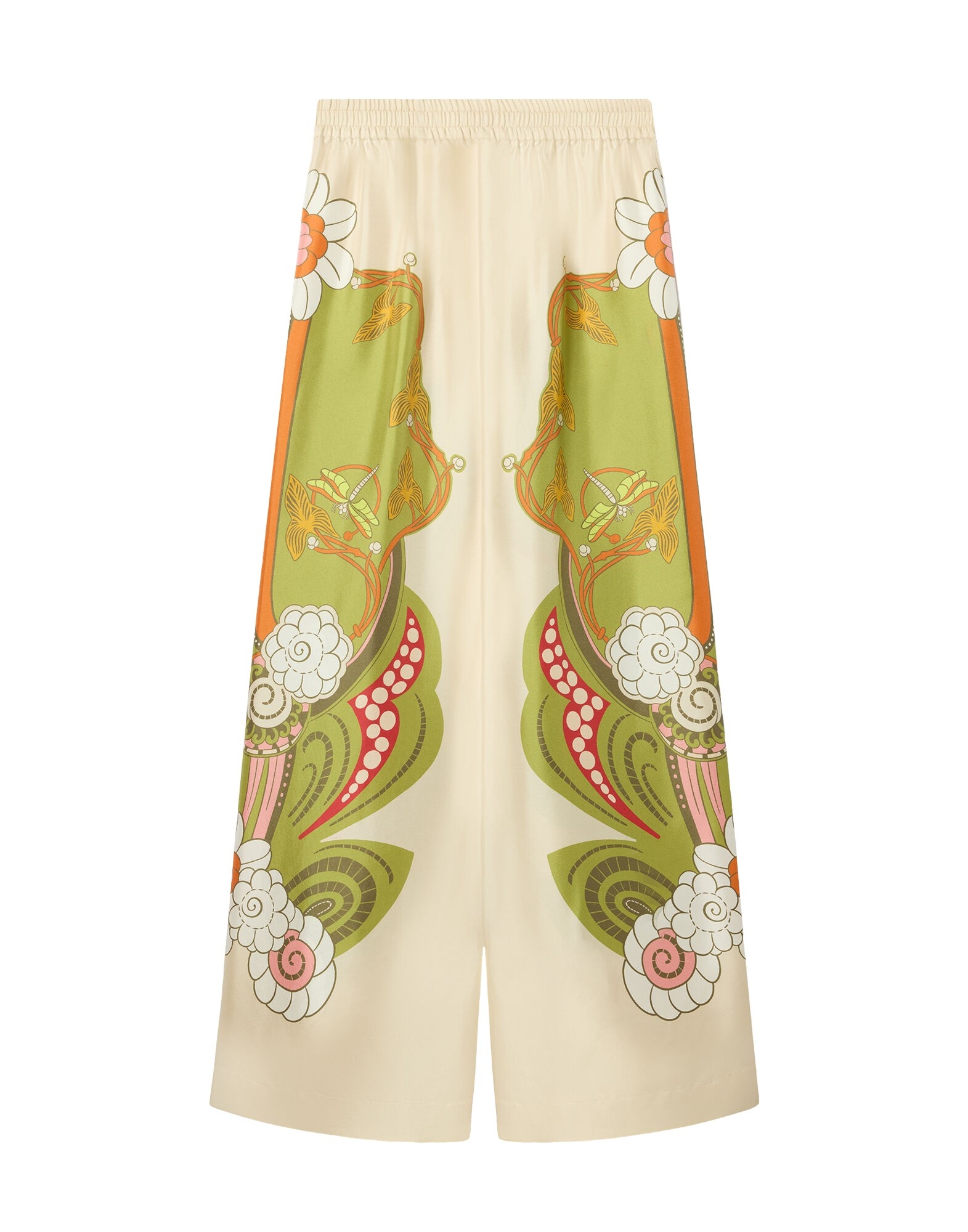 La DoubleJ Palazzo Pants in Ambrosia Placée Ivory