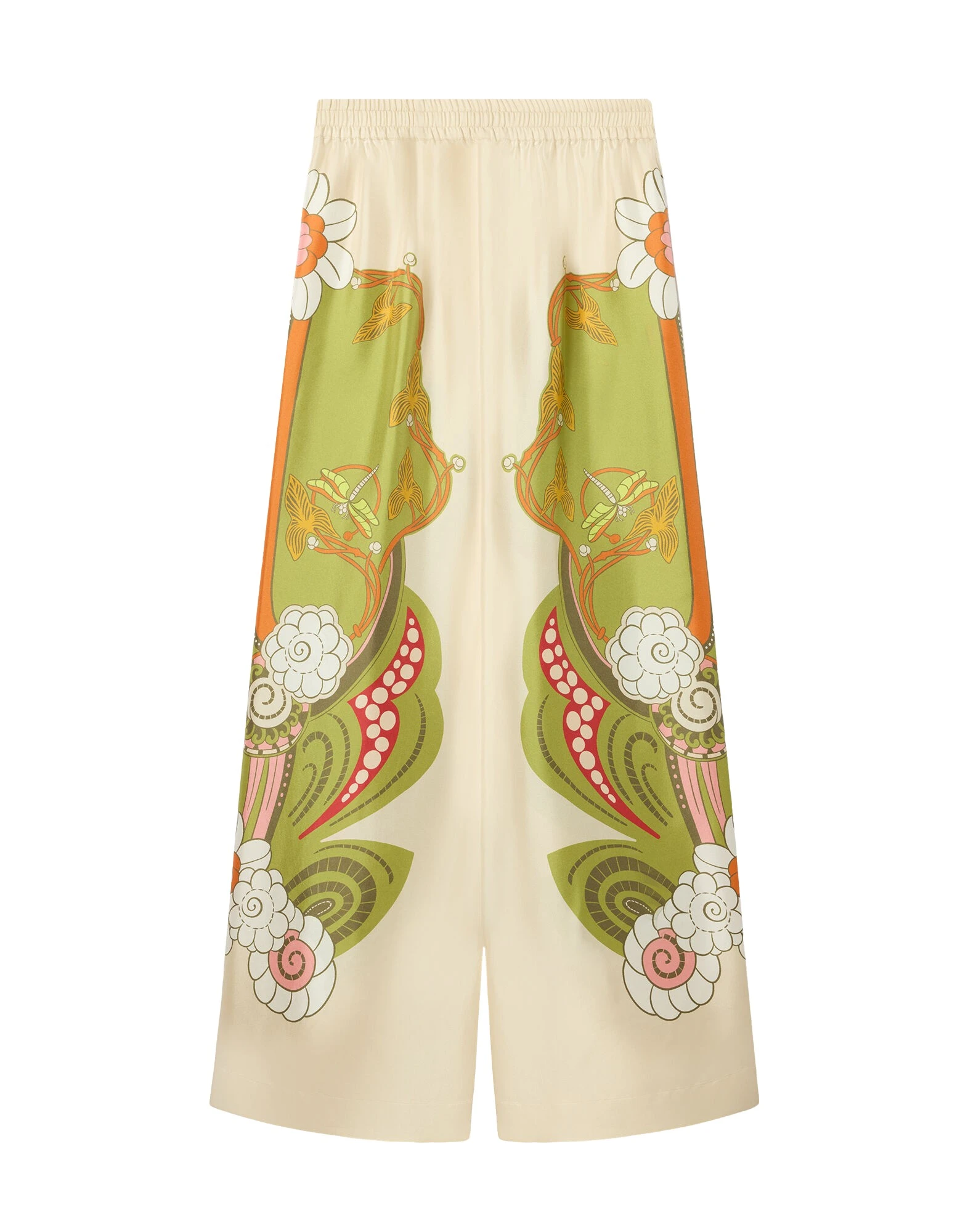 La DoubleJ Palazzo Pants in Ambrosia Placée Ivory