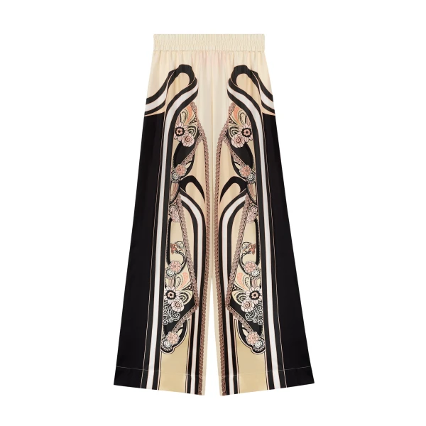La DoubleJ Palazzo Pants in Ambrosia Placée Pale Pink