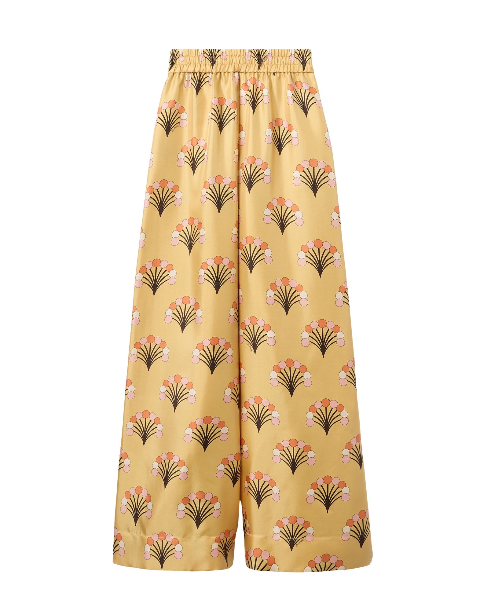 La DoubleJ Palazzo Pants in Florette Yellow