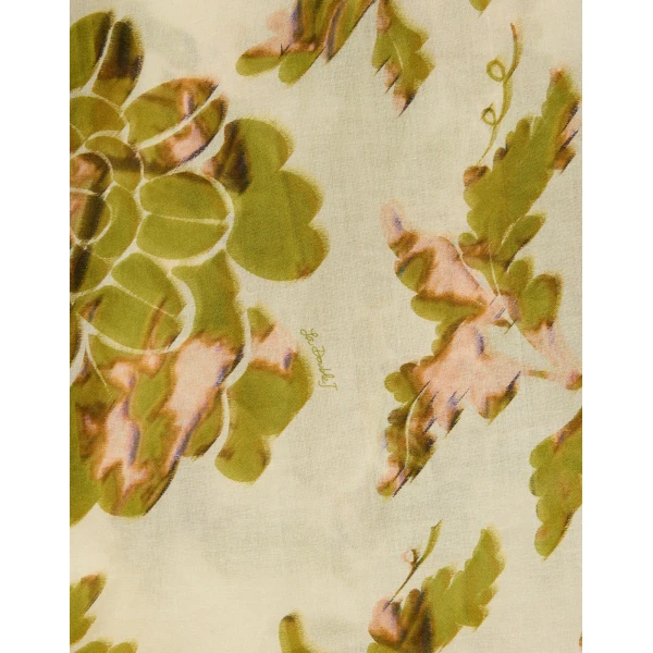 La DoubleJ Palazzo Pants in Oasis Green, view 6
