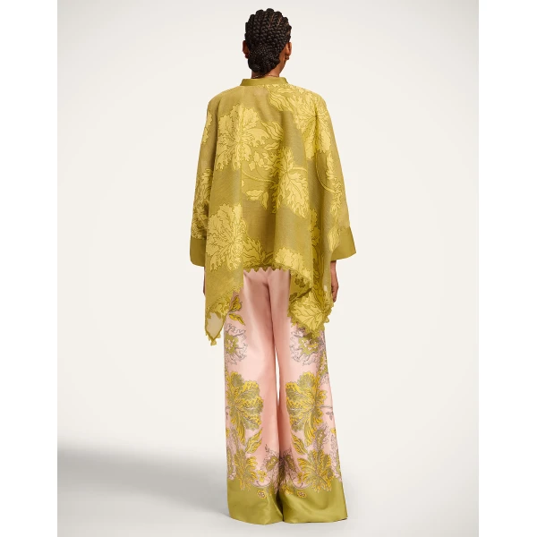 La DoubleJ Palazzo Pants in Swathe Placée Pink, view 3