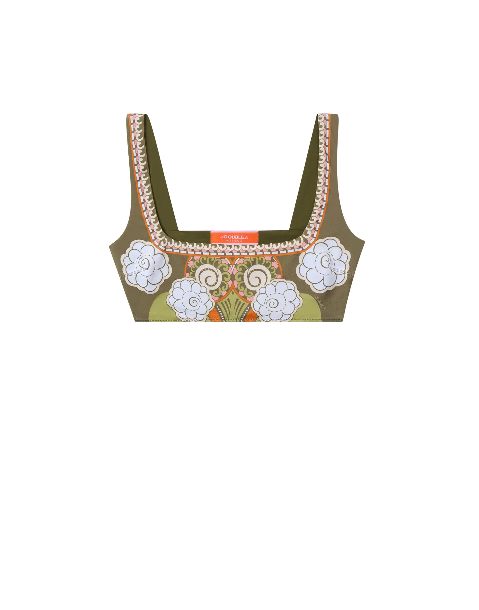 Pammy Bikini Top in Ambrosia Placée Green