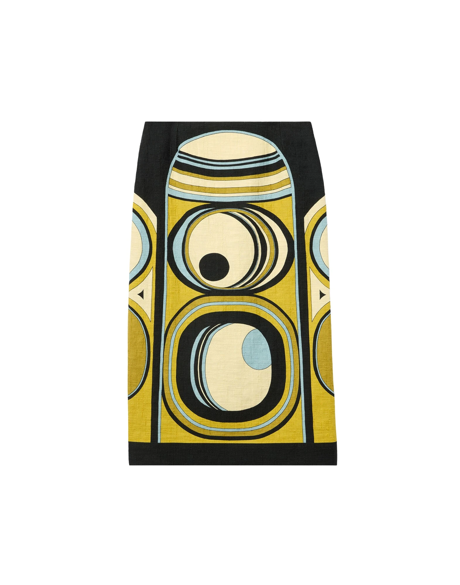 La DoubleJ Pencil Skirt in Sanctuary Placée Gold