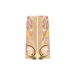 La DoubleJ Pencil Skirt in Tulip Placée Pale Pink
