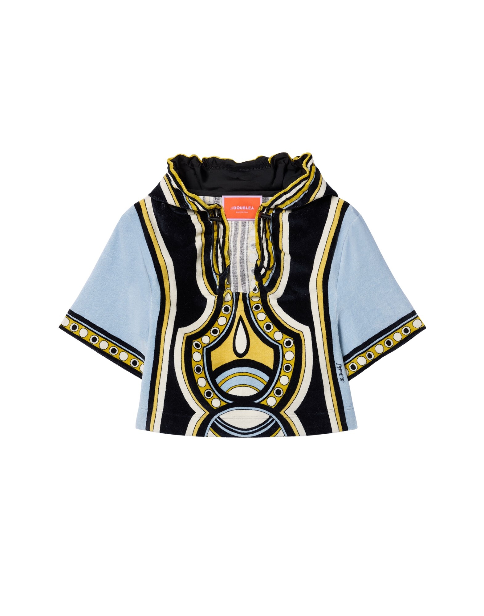 La DoubleJ Portal Tee in Sanctuary Placée Light Blue Top