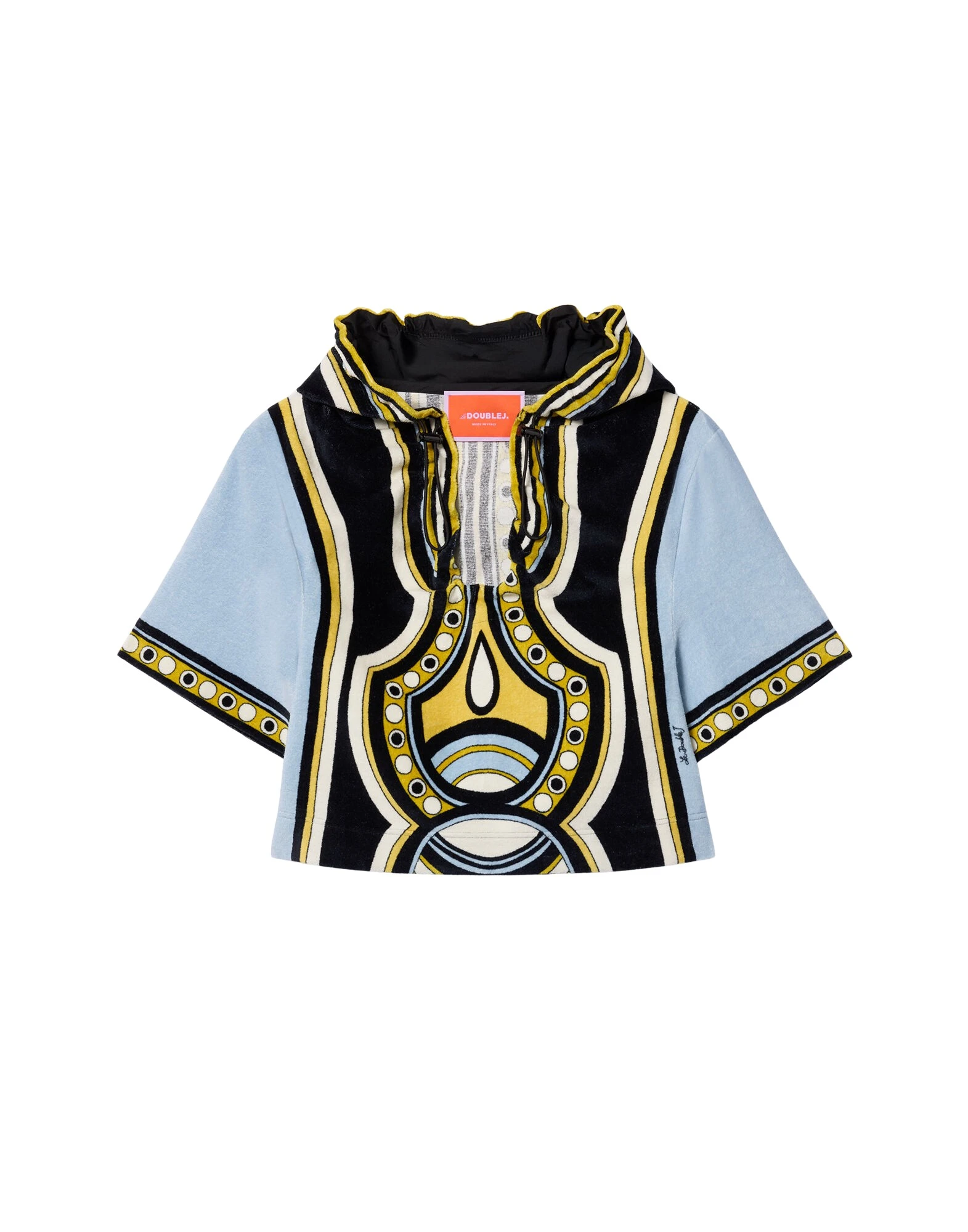 La DoubleJ Portal Tee in Sanctuary Placée Light Blue Top