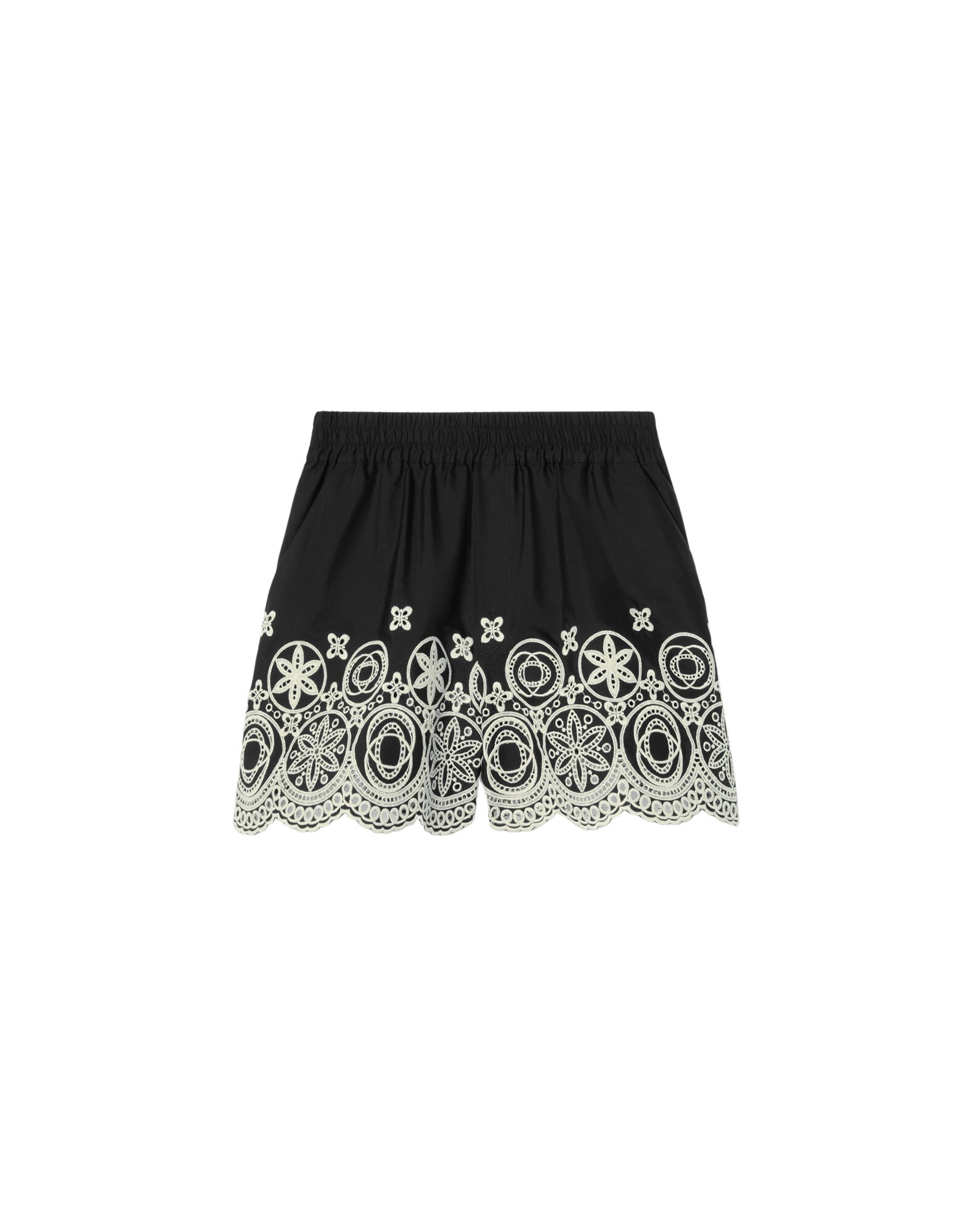 La DoubleJ Pull-Up Shorts in Eclipse Solid Black