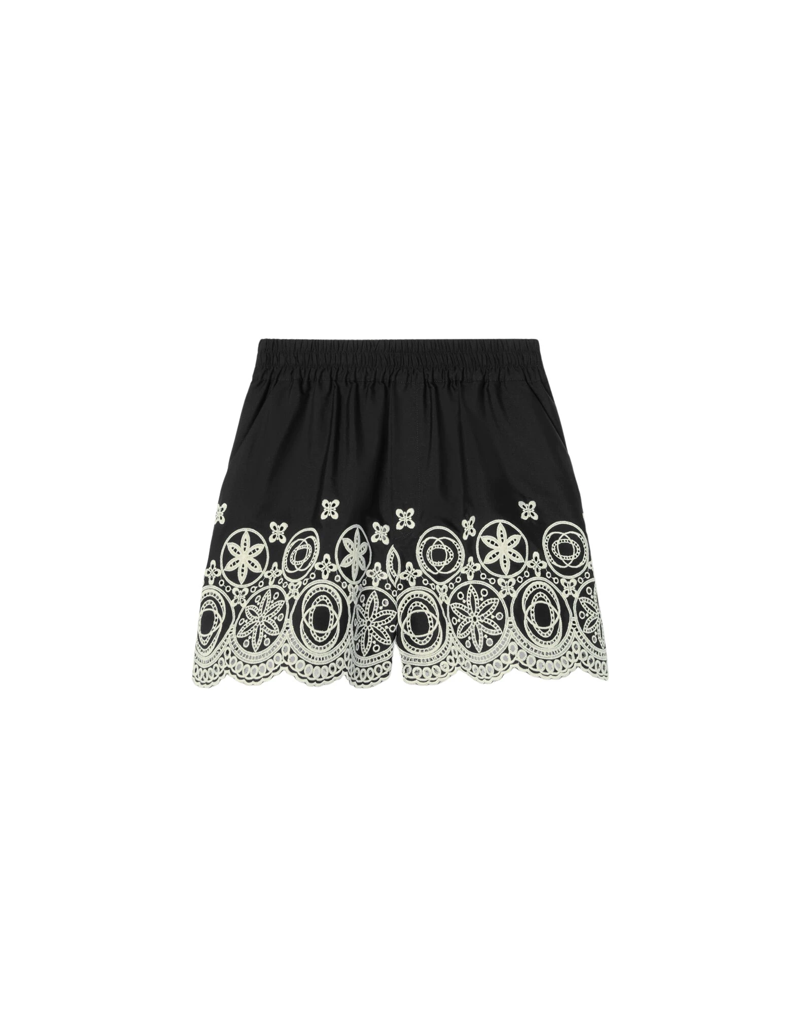 La DoubleJ Pull-Up Shorts in Eclipse Solid Black
