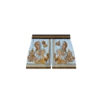 La DoubleJ Pull-Up Shorts in Oceania Placée Light Blue