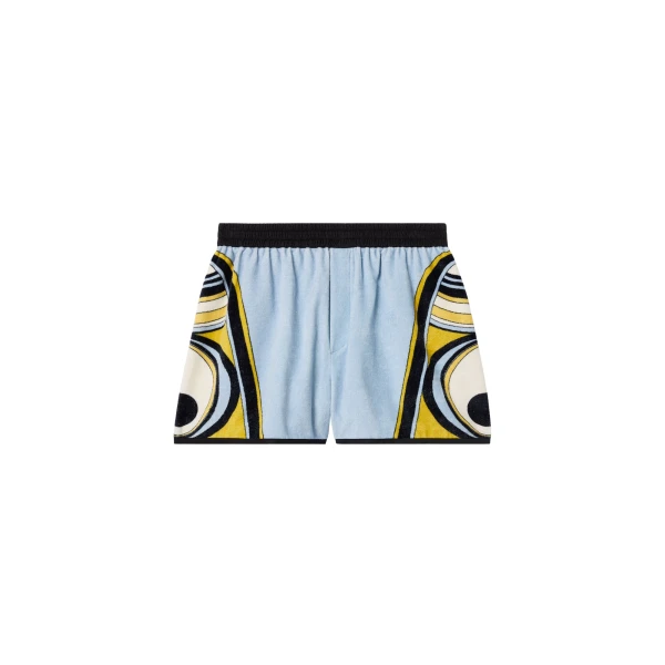 La DoubleJ Pull-Up Shorts in Sanctuary Placée Light Blue