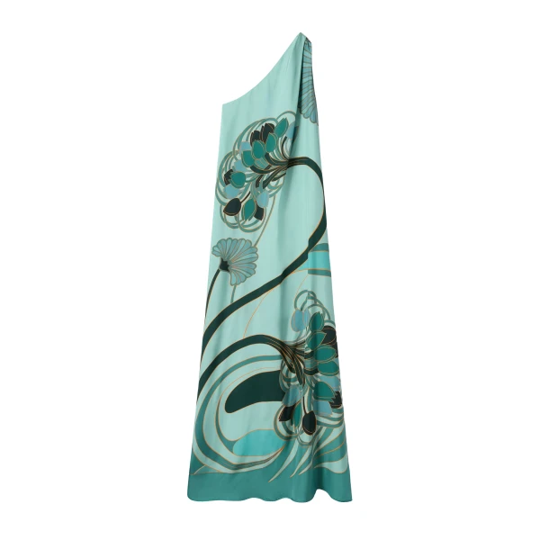 La DoubleJ Roy Dress in Blooming Tulip Placée Mint