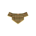 La DoubleJ Sand Dollar Top in Multicolor Green & Orange