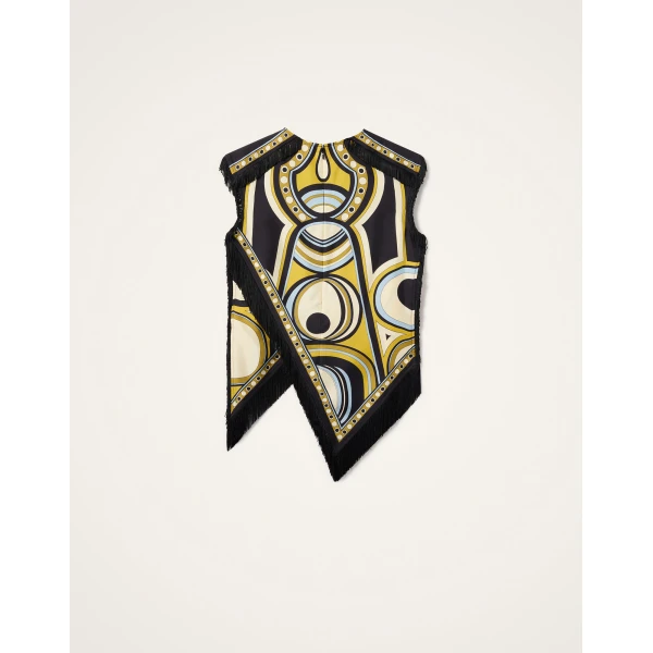 La DoubleJ Scarf Top in Sanctuary Placée Gold, view 5