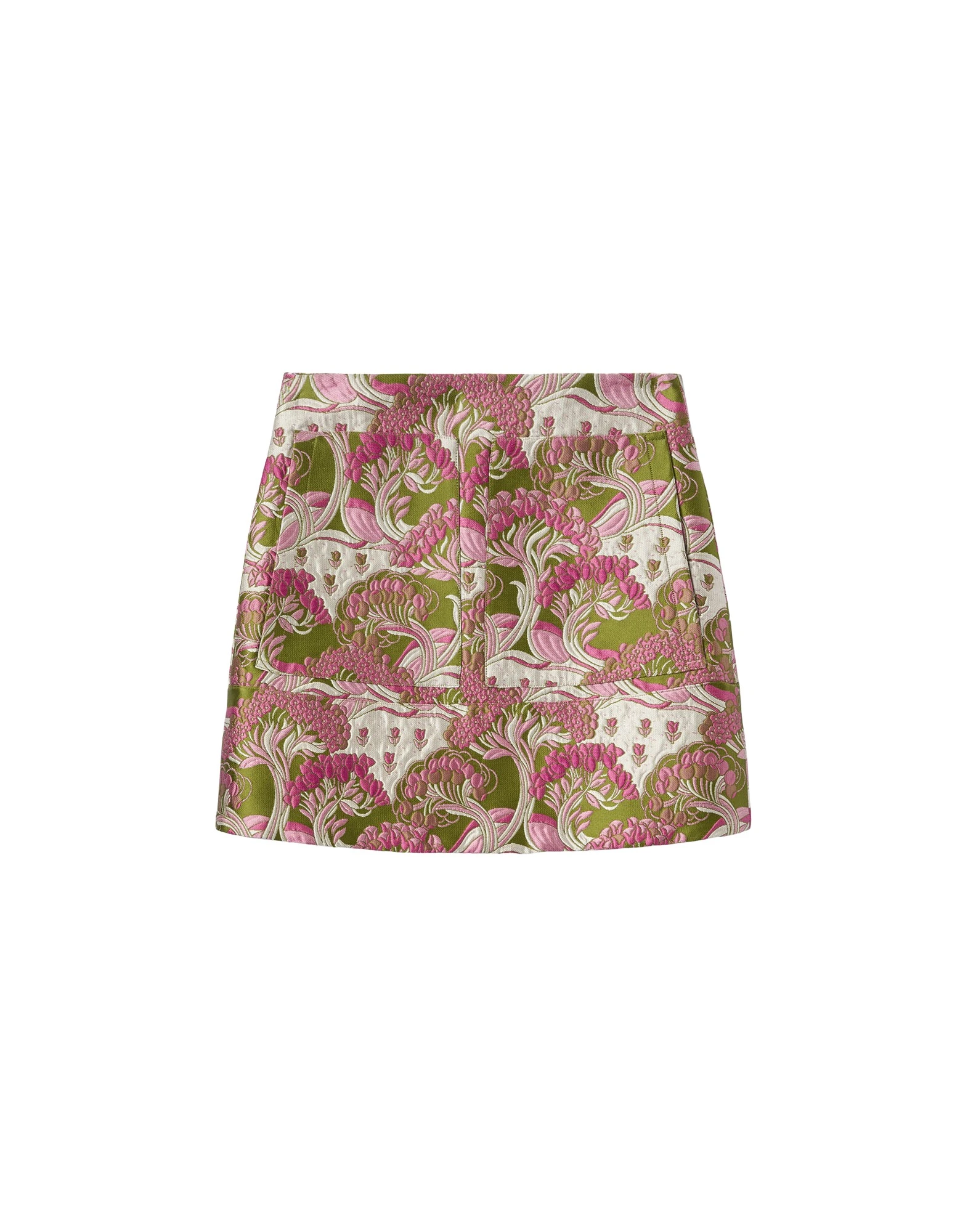 La DoubleJ Short Skirt in Tulip Green