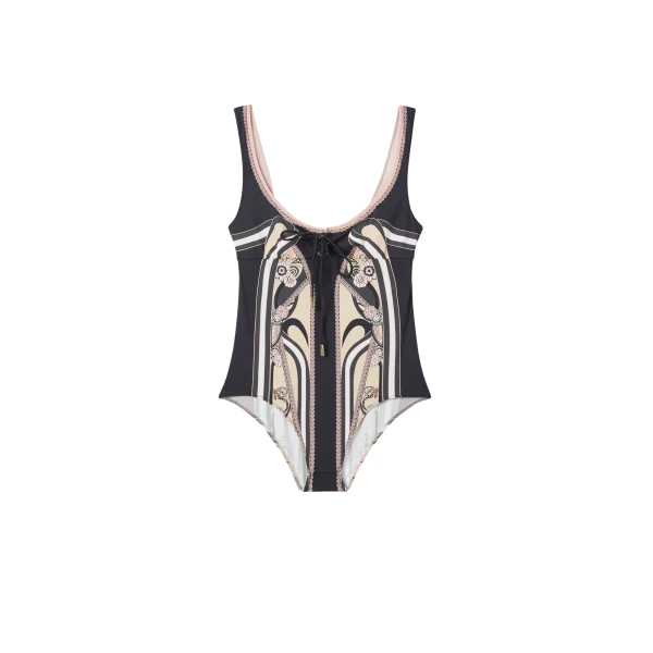 La DoubleJ Sleeveless Sunset Suit in Ambrosia Placée Pale Pink