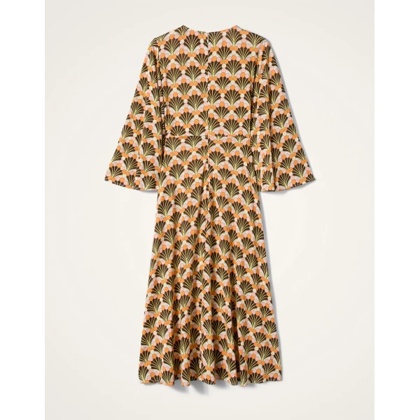 La DoubleJ Sorella Dress in Florette Fan Brown, view 5