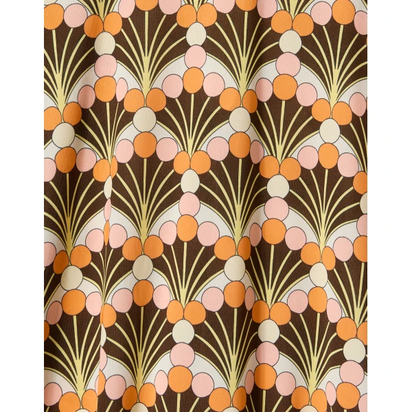 La DoubleJ Sorella Dress in Florette Fan Brown, view 6