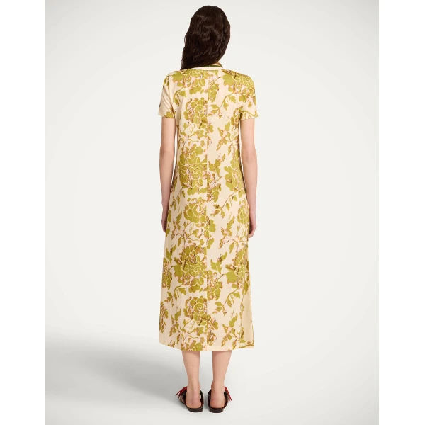 La DoubleJ Sporty Swing Dress in Oasis Green, view 3