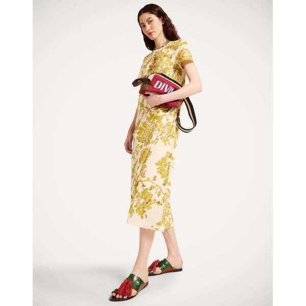 La DoubleJ Sporty Swing Dress in Oasis Green, view 4