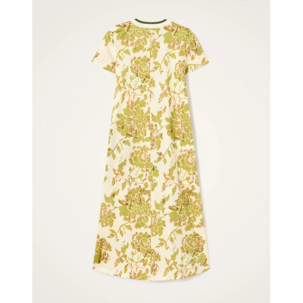 La DoubleJ Sporty Swing Dress in Oasis Green, view 6