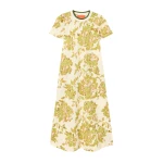 La DoubleJ Sporty Swing Dress in Oasis Green